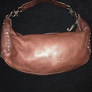 Juicy Couture Brown Leather Hobo Purse